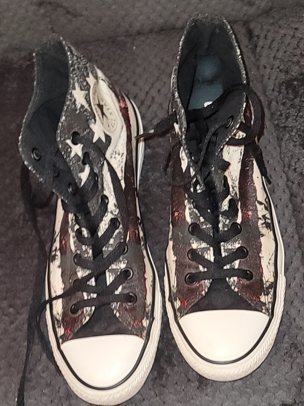 Converse Chuck Taylor All Star High Top US Flag Mens Size 9